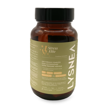 Complément alimentaire - LYSNEA Stress Elite : 5 actifs